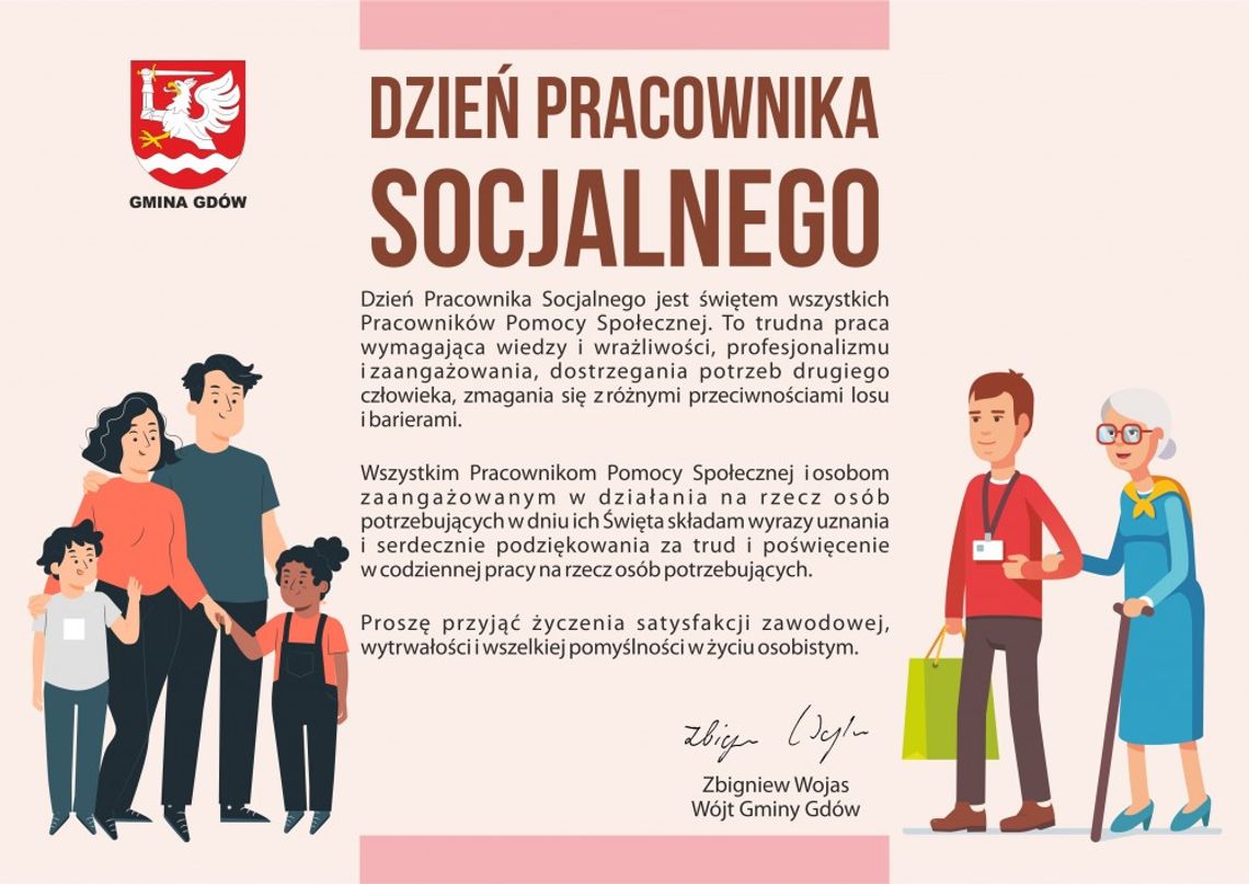 Gdów. Dzień Pracownika Socjalnego