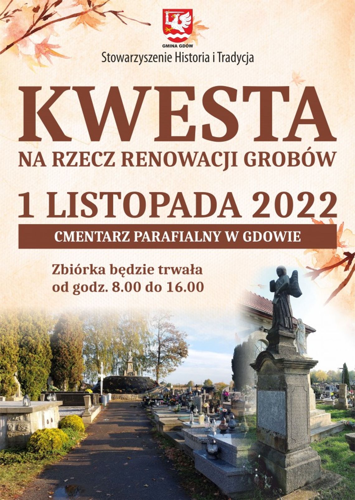 Gdów. Kwesta na rzecz renowacji grobów