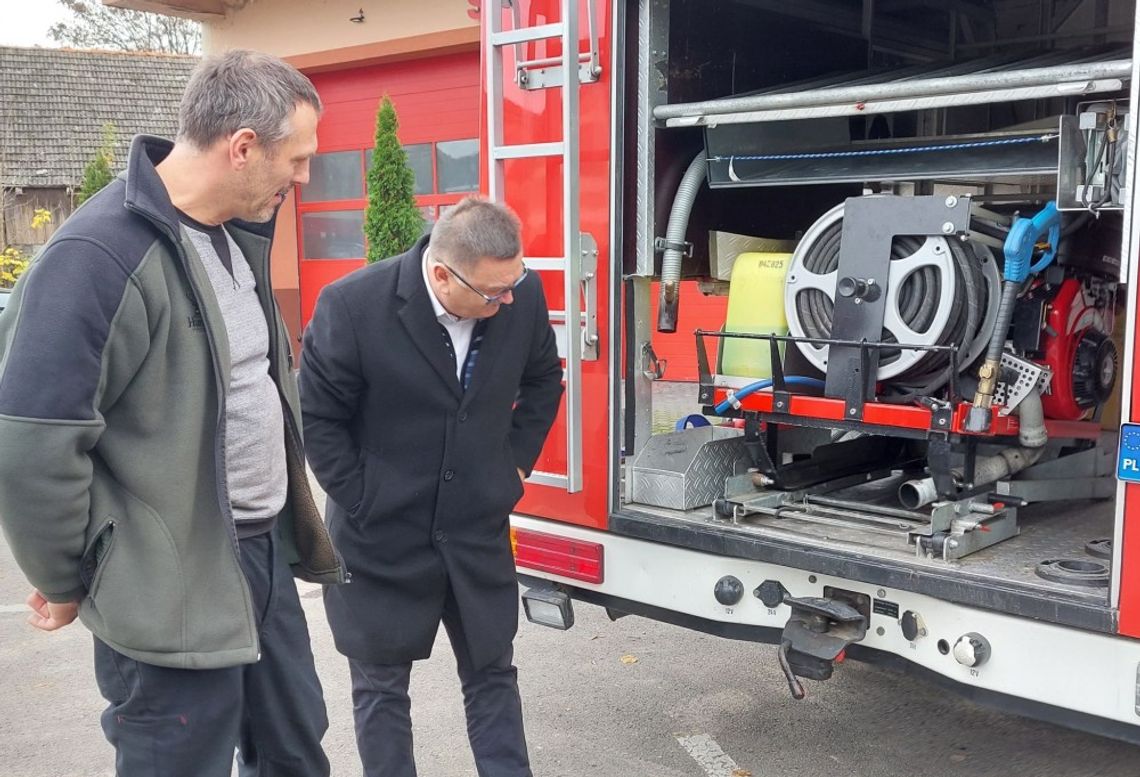 Gdów. Samochód pożarniczy dla OSP Liplas