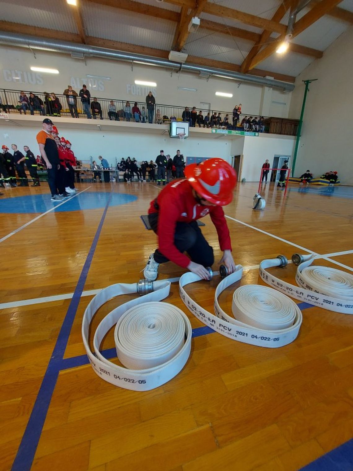 Gminne Halowe Młodzieżowe Zawody Sportowo-Pożarnicze