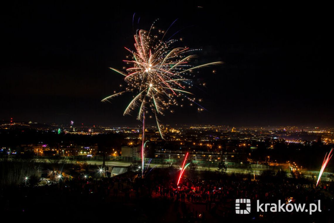 Jest zakaz używania fajerwerków