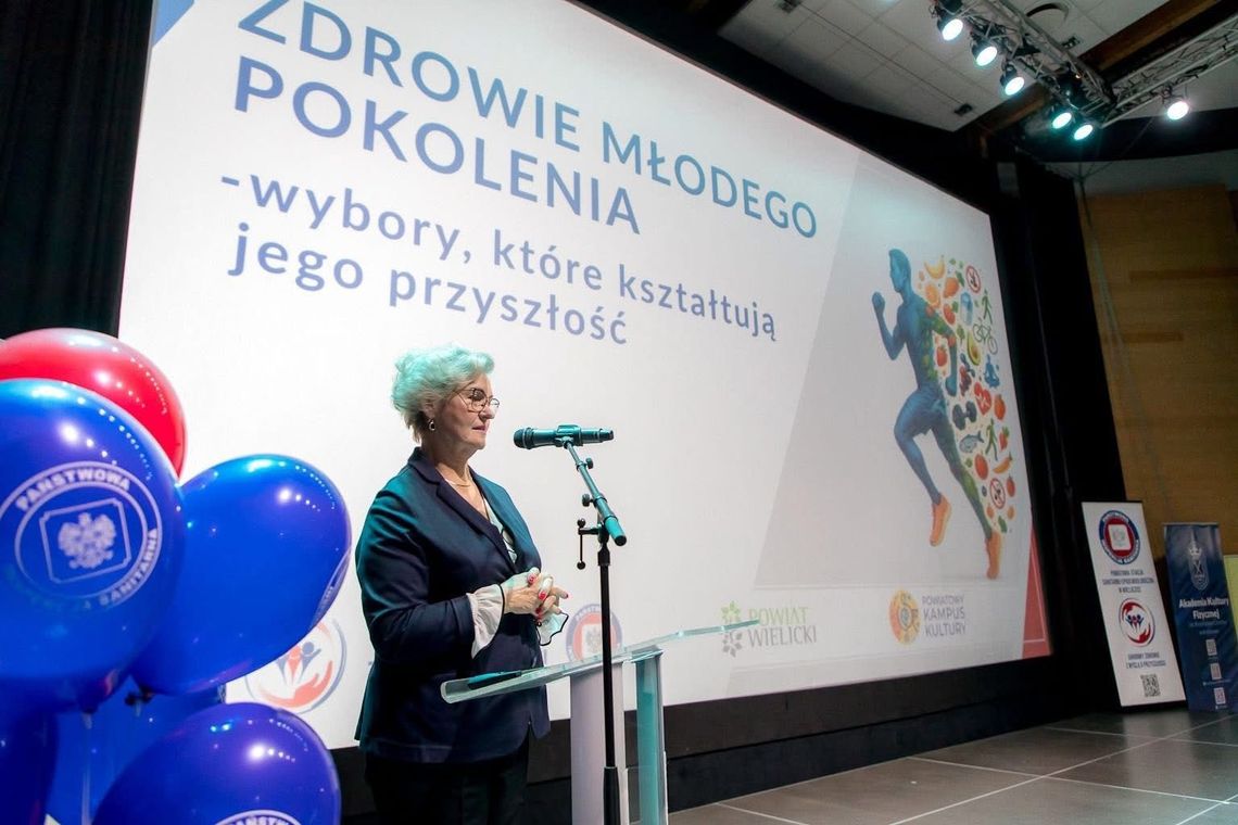 Konferencja o zdrowiu młodego pokolenia w Wieliczce