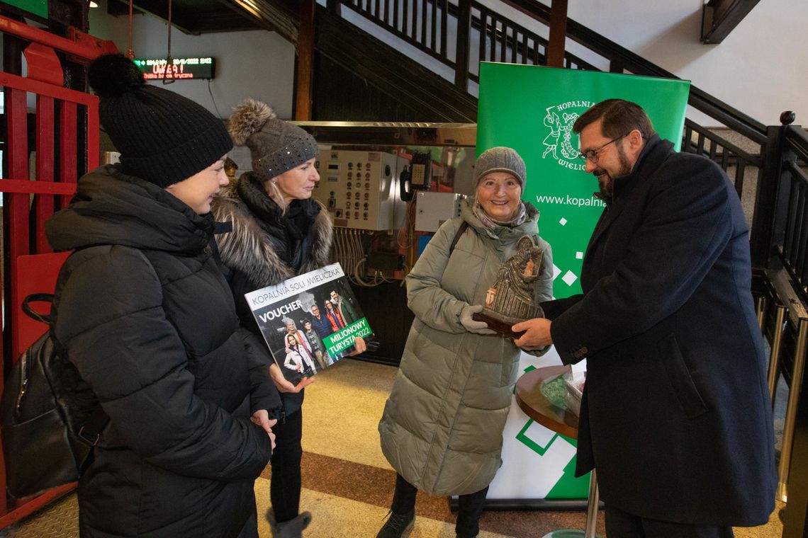 Kopalnia Soli „Wieliczka” znów z milionem zwiedzających