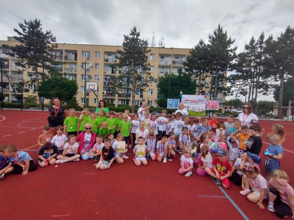Międzyprzedszkolna Olimpiada Sportowa dla przedszkolaków z gminy Proszowice