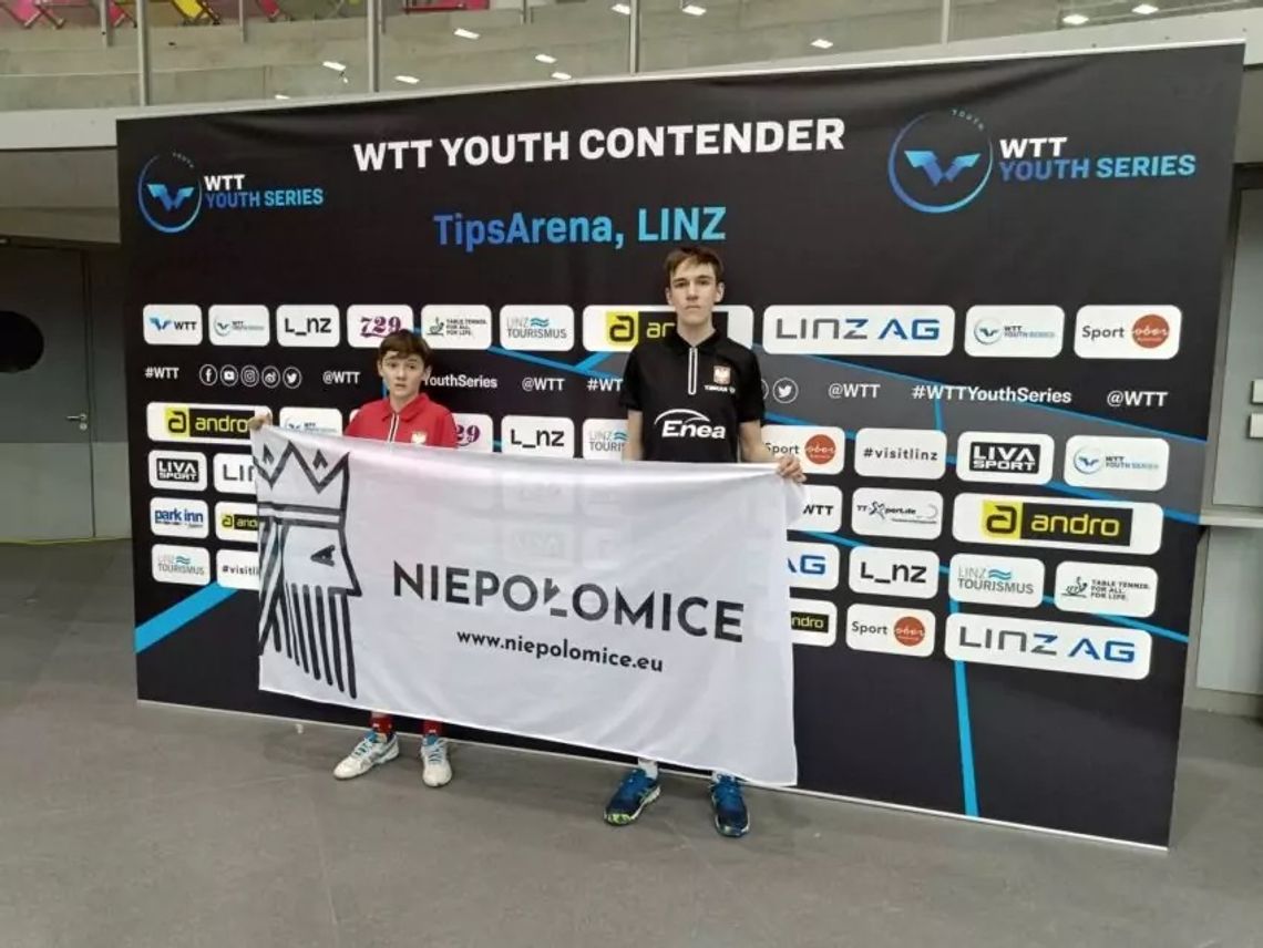 Niepołomice. Mieszkańcy gminy na WTT Youth Contender Linz 2024