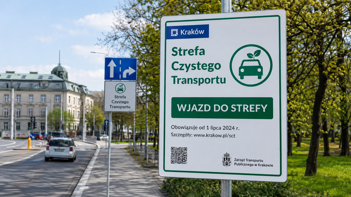 Miliony ze Strefy Czystego Transportu. Kraków zebrał więcej, niż zakładano. Teraz pojawia się problem: co zrobić z pieniędzmi?
