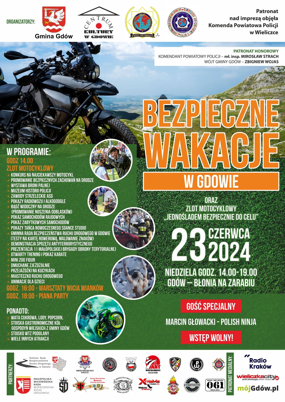 Mnóstwo atrakcji i motocykli w Gdowie. Zapraszamy!