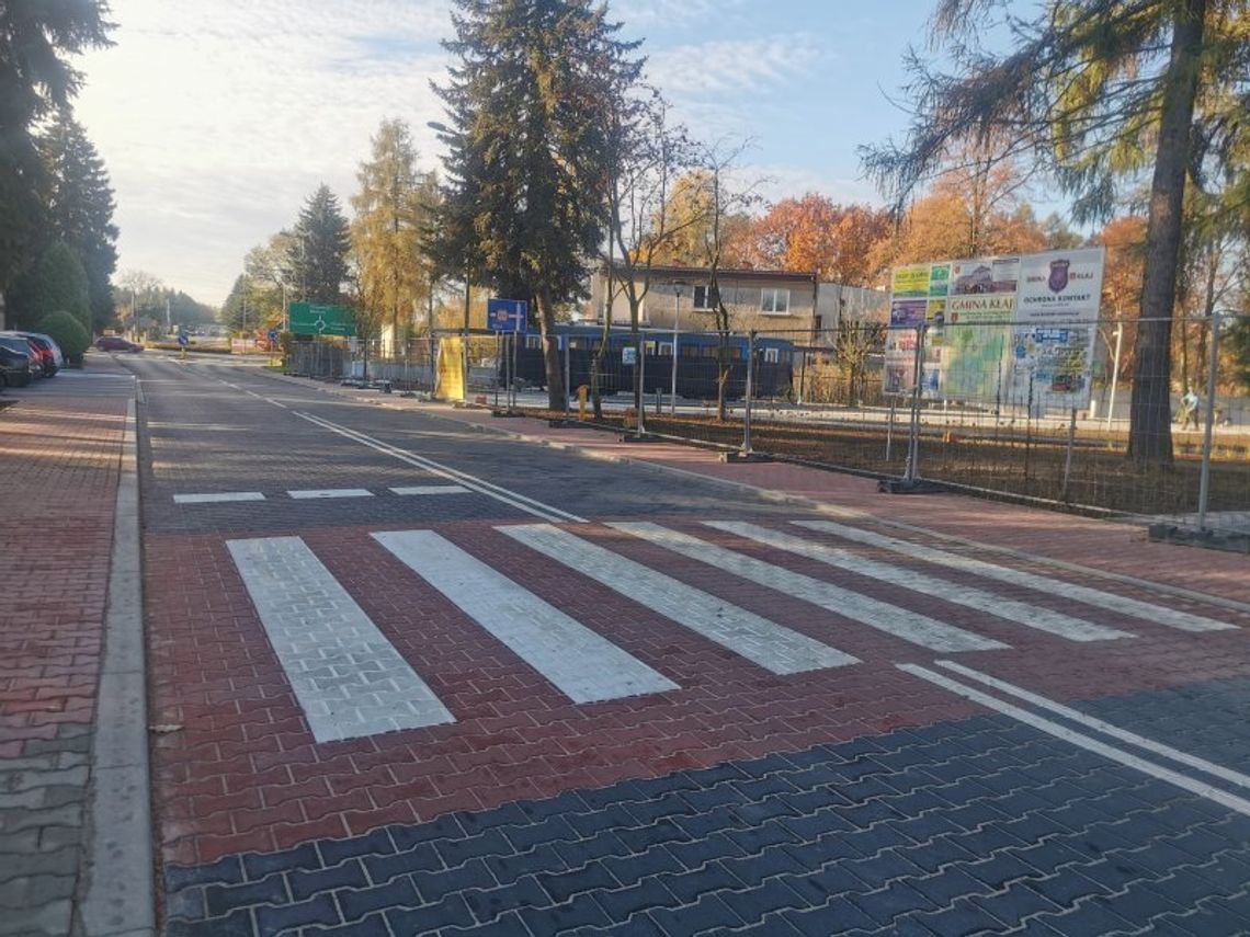 Na Płachcińskiego w Kłaju zrobiło się ładnie i bezpiecznie