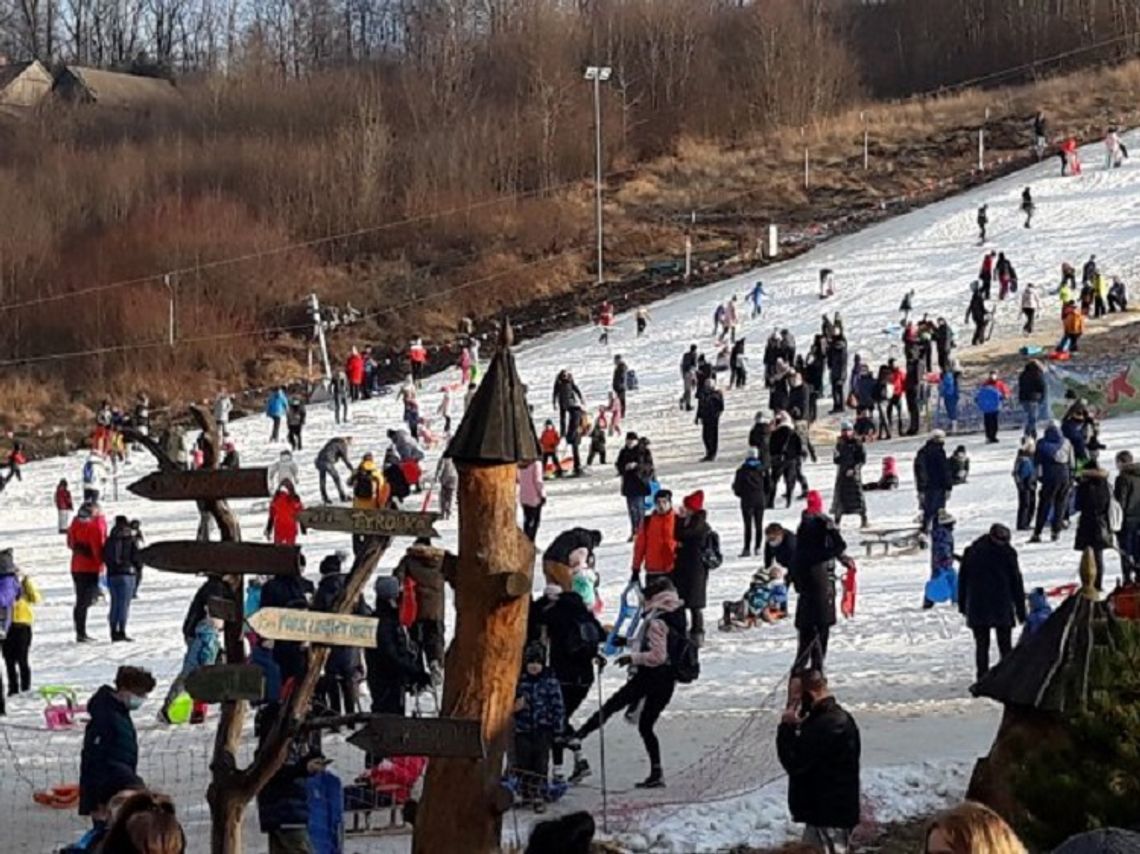 Najemca stacji narciarskiej Podstolice ukarany mandatem karnym