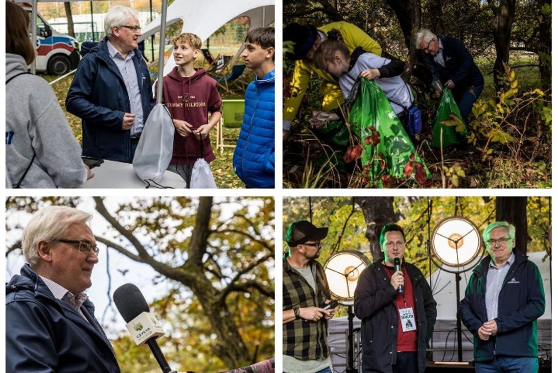 Niemal pół tony śmieci zebranych podczas finału Czystych Lasów