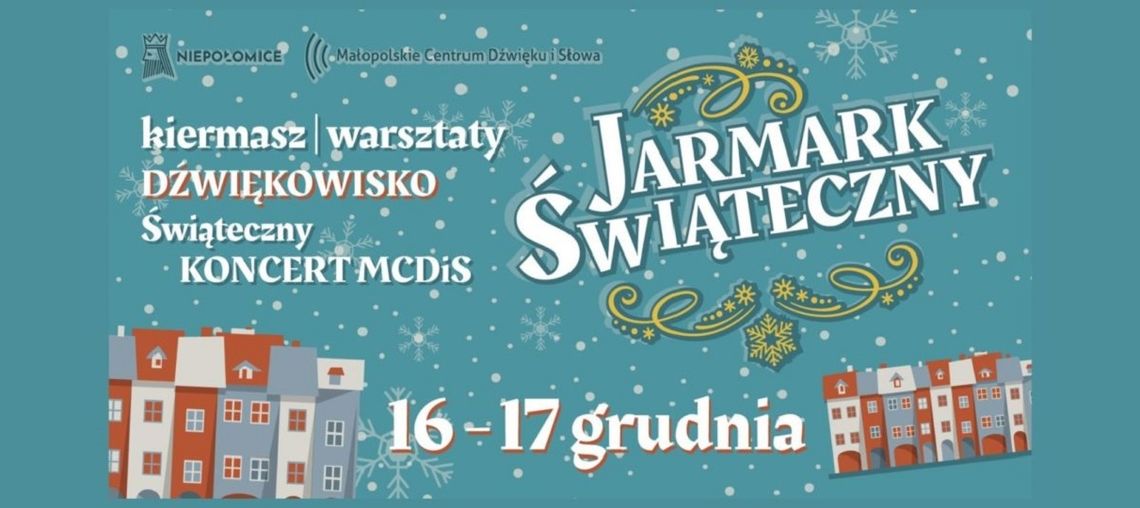 Niepołomice. Jarmark świąteczny