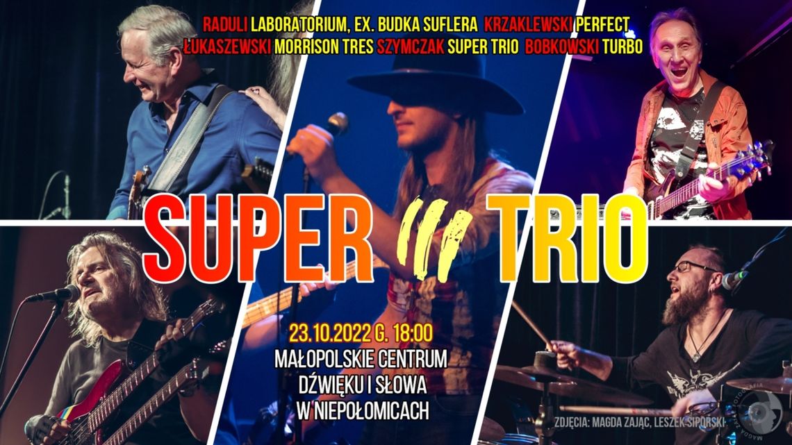 Niepołomice. Koncert Super Trio