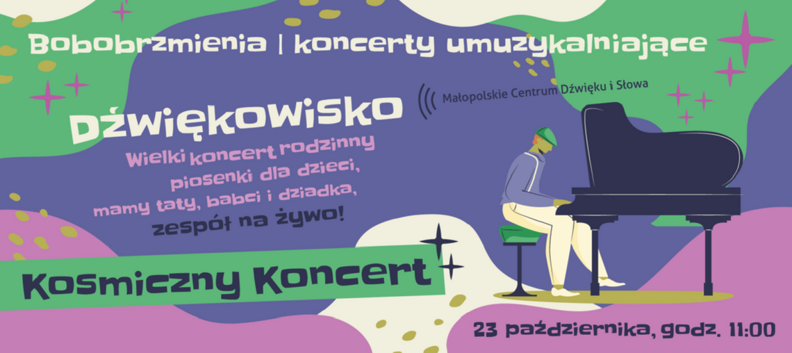 Niepołomice. Zapraszamy na Dźwiękowisko: Kosmiczny koncert