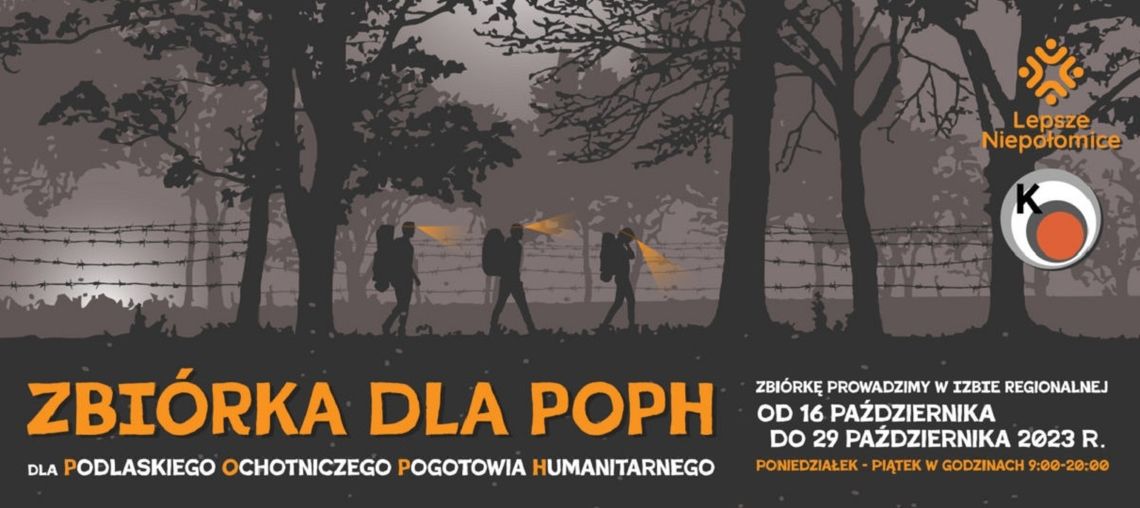 Niepołomice. Zbiórka dla Podlaskiego Ochotniczego Pogotowia Humanitarnego