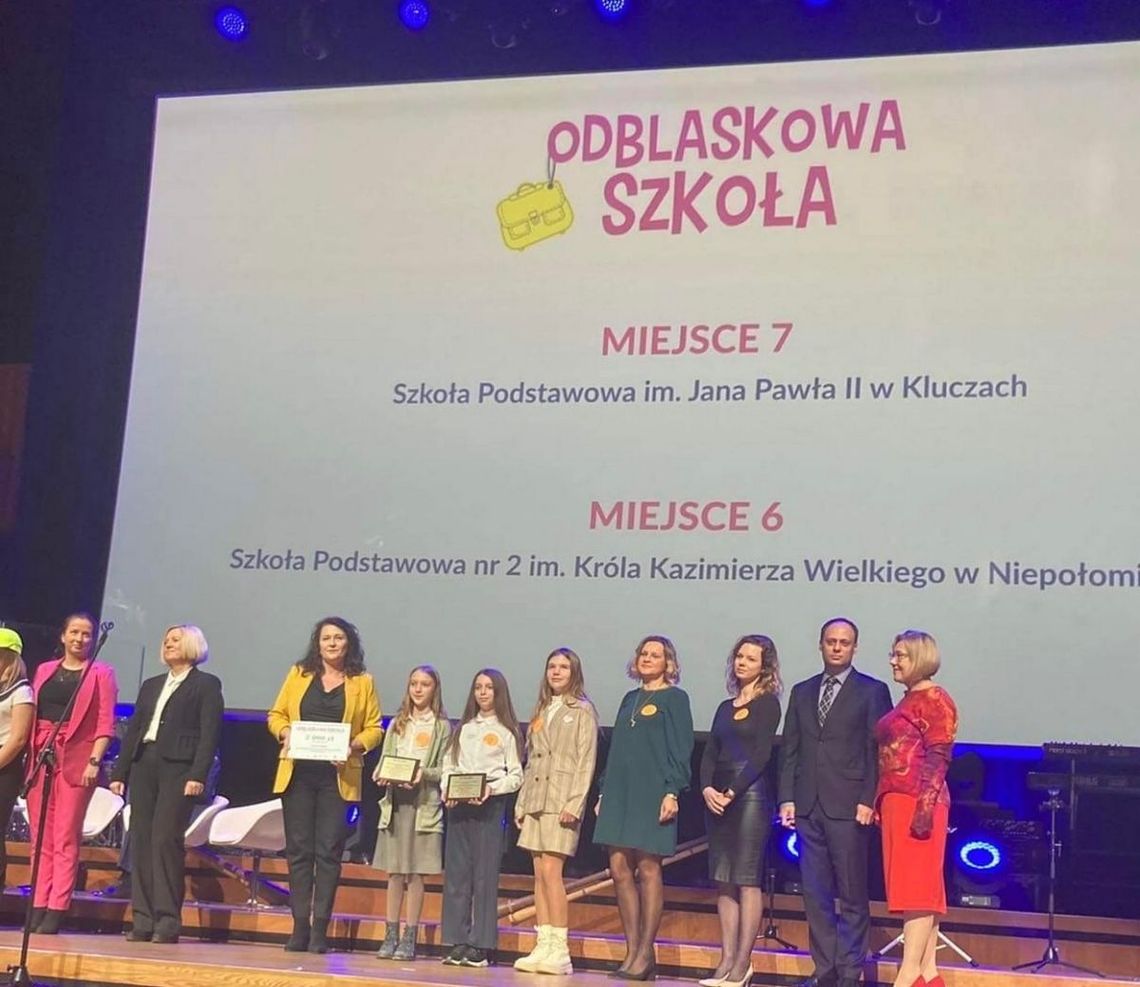 Niepołomicka podstawówka w gronie laureatów „Odblaskowej Szkoły”