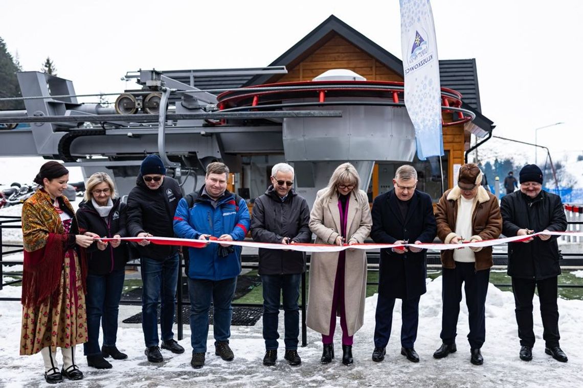 Nowa kolej krzesełkowa w Kluszkowcach już otwarta
