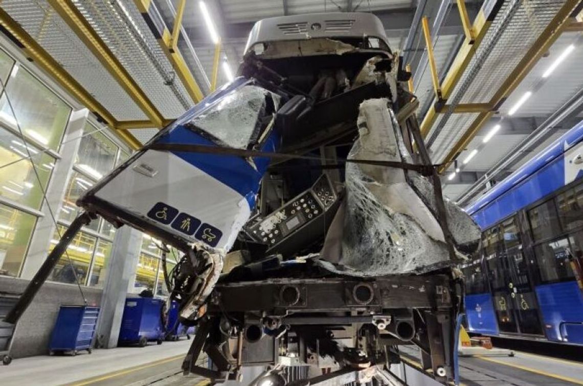 Nowe informacje w sprawie zderzenia tramwajów przy rondzie Kocmyrzowskim w Krakowie
