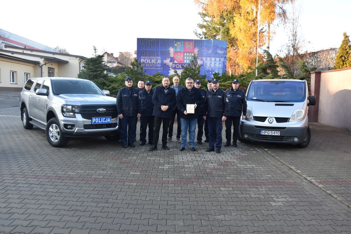Nowe radiowozy w Komendzie Powiatowej Policji w Bochni Nowe radiowozy w Komendzie Powiatowej Policji w Bochni