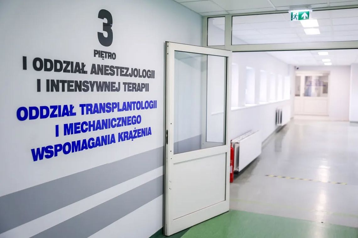 Nowoczesny oddział transplantologii otwarty w Krakowie. Szpital JP2 wzmacnia leczenie niewydolności serca