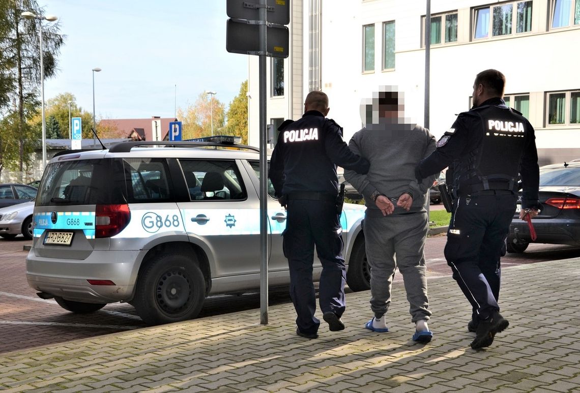 Nowy Sącz. Podejrzany o usiłowanie zabójstwa zatrzymany przez policjantów