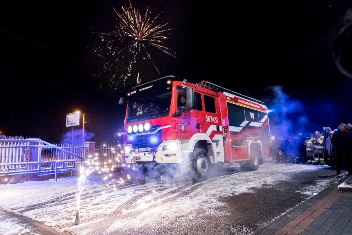 Nowy samochód ratowniczo gaśniczy dla OSP Gorzków