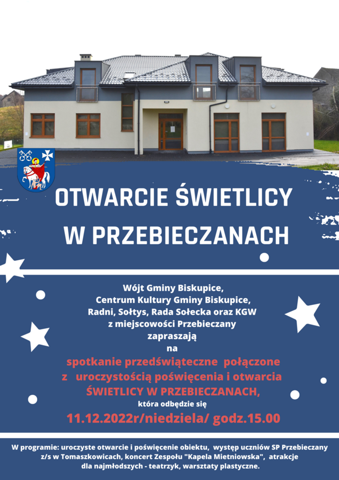 Otwarcie Świetlicy w Przebieczanach