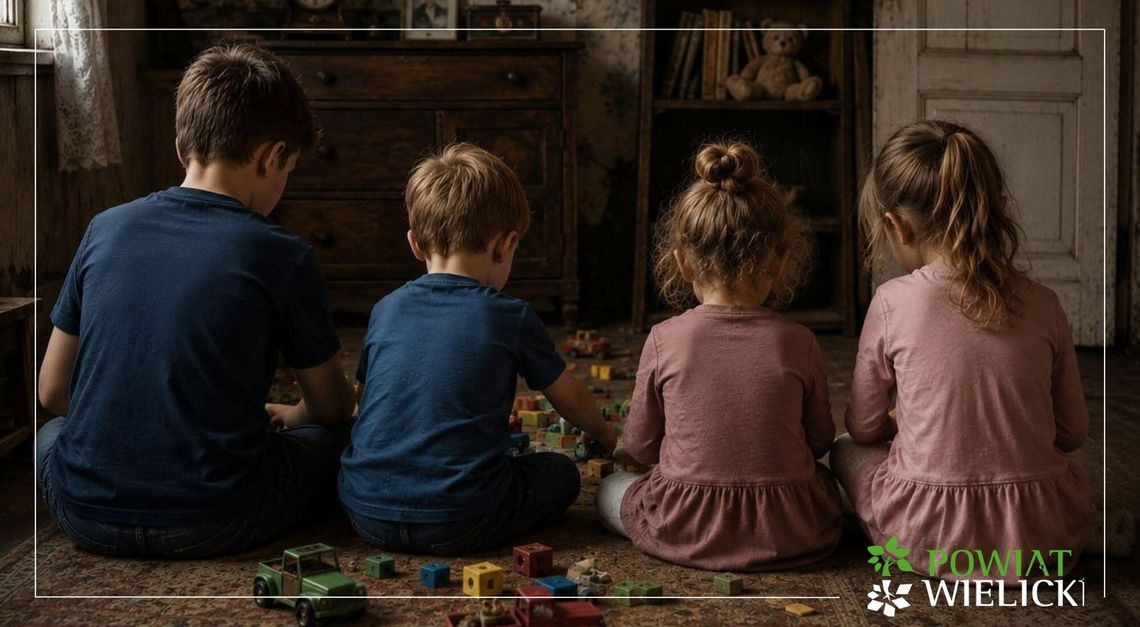Pilnie potrzebna rodzina zastępcza dla czwórki rodzeństwa z powiatu wielickiego Pilnie potrzebna rodzina zastępcza dla czwórki rodzeństwa z powiatu wielickiego