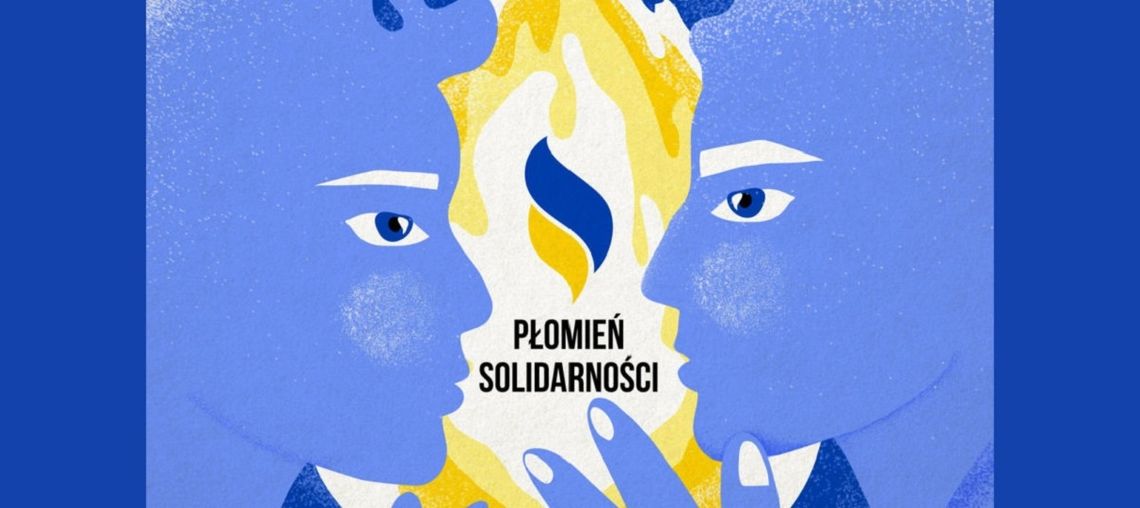 Niepołomice. Płomień Solidarności z Ukrainą