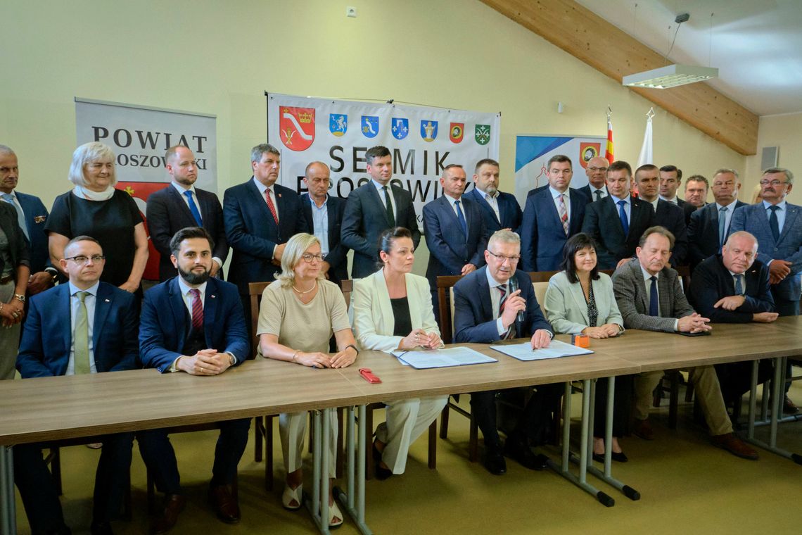 Podpisanie umowy na budowę II etapu obwodnicy Proszowic