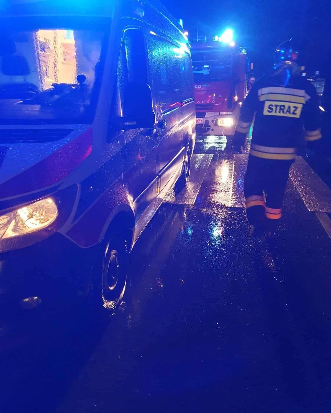 Potrącenie pieszego na ulicy Brzeskiej w Krakowie. Poszkodowany w szpitalu