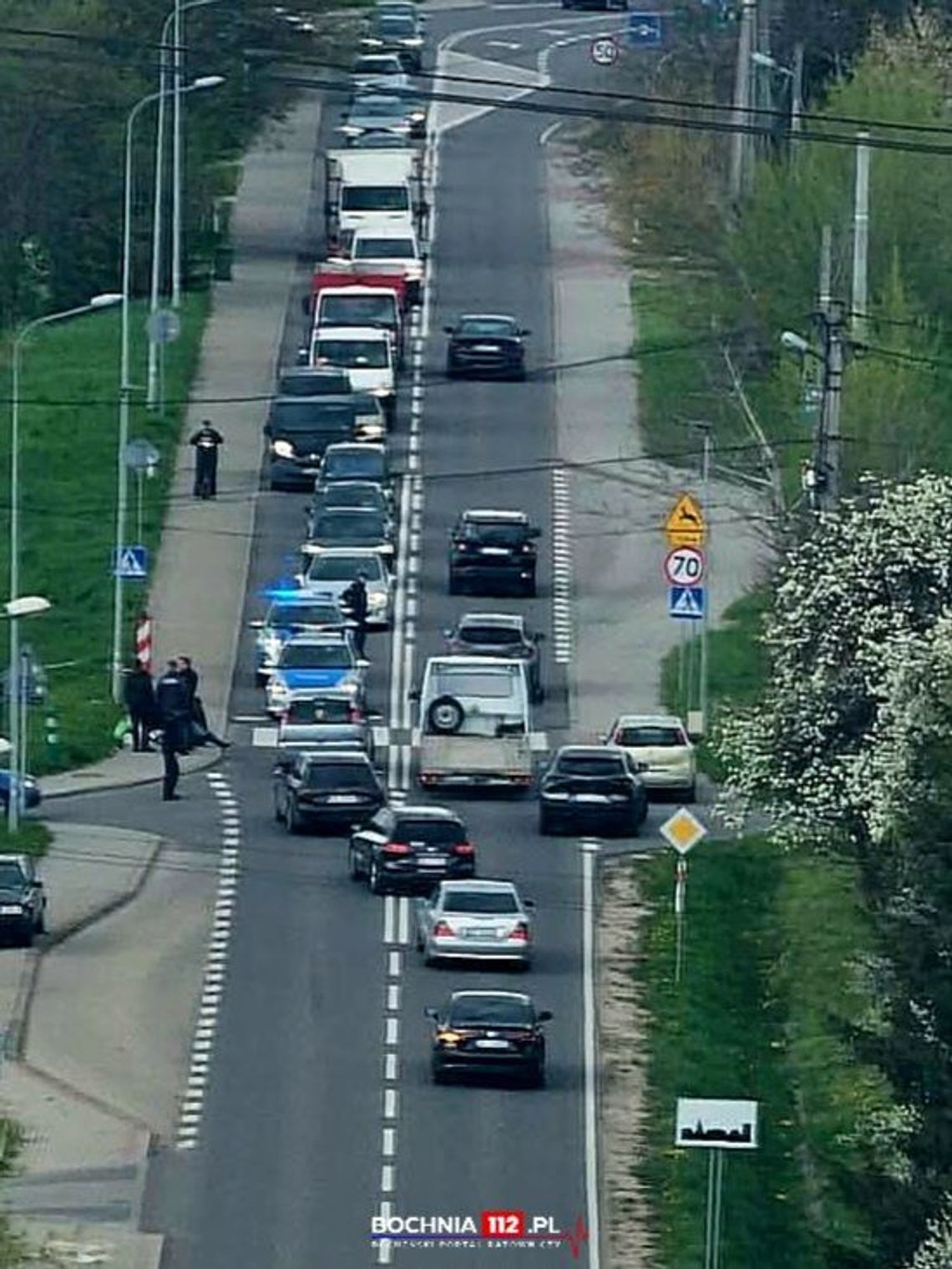Potrącenie pieszej na przejściu w Bochni. 64-latka trafiła do szpitala