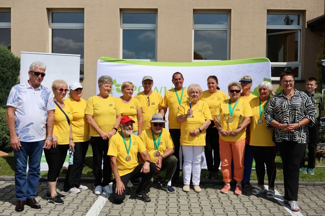 Powiatowa Spartakiada Seniorów w Kłaju
