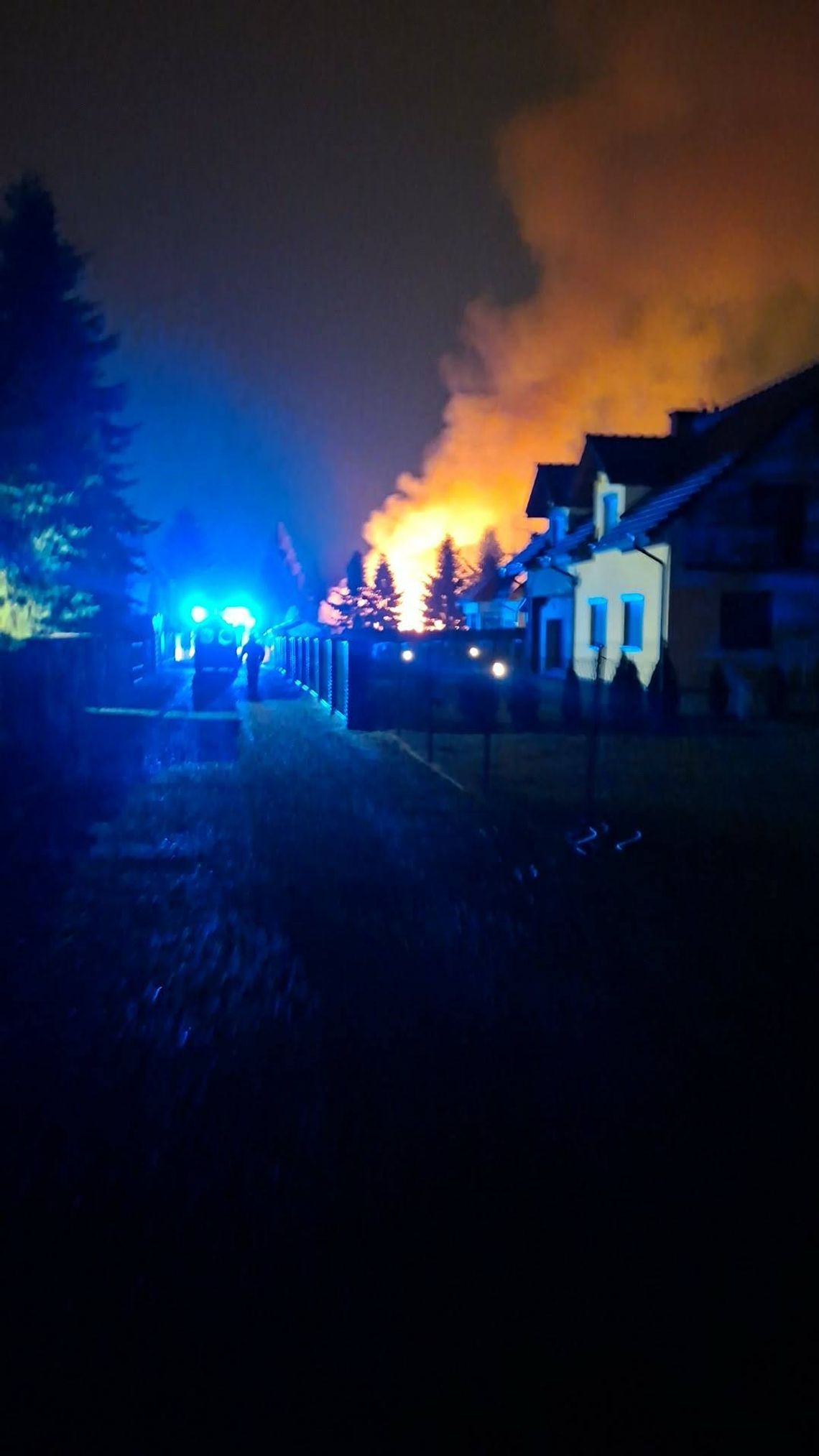 Pożar budynku mieszkalnego w Śledziejowicach. Nie żyje około 60-letni mężczyzna
