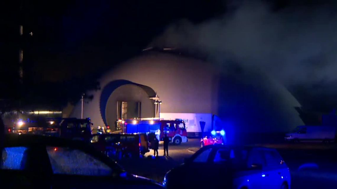 Pożar w wytwórni filmowej w Małopolskiem. Ewakuowano 70 osób