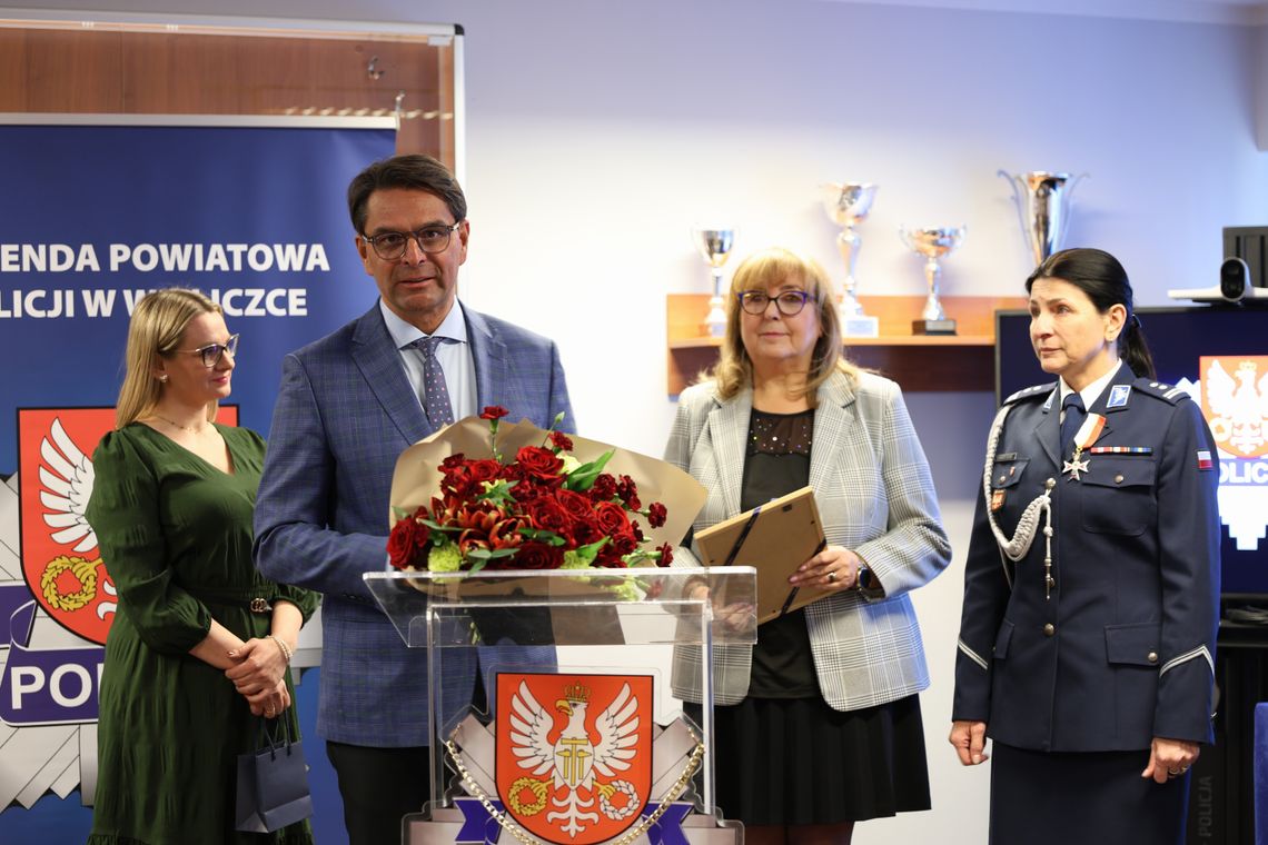 Pożegnanie Zastępcy Komendanta Powiatowego Policji w Wieliczce