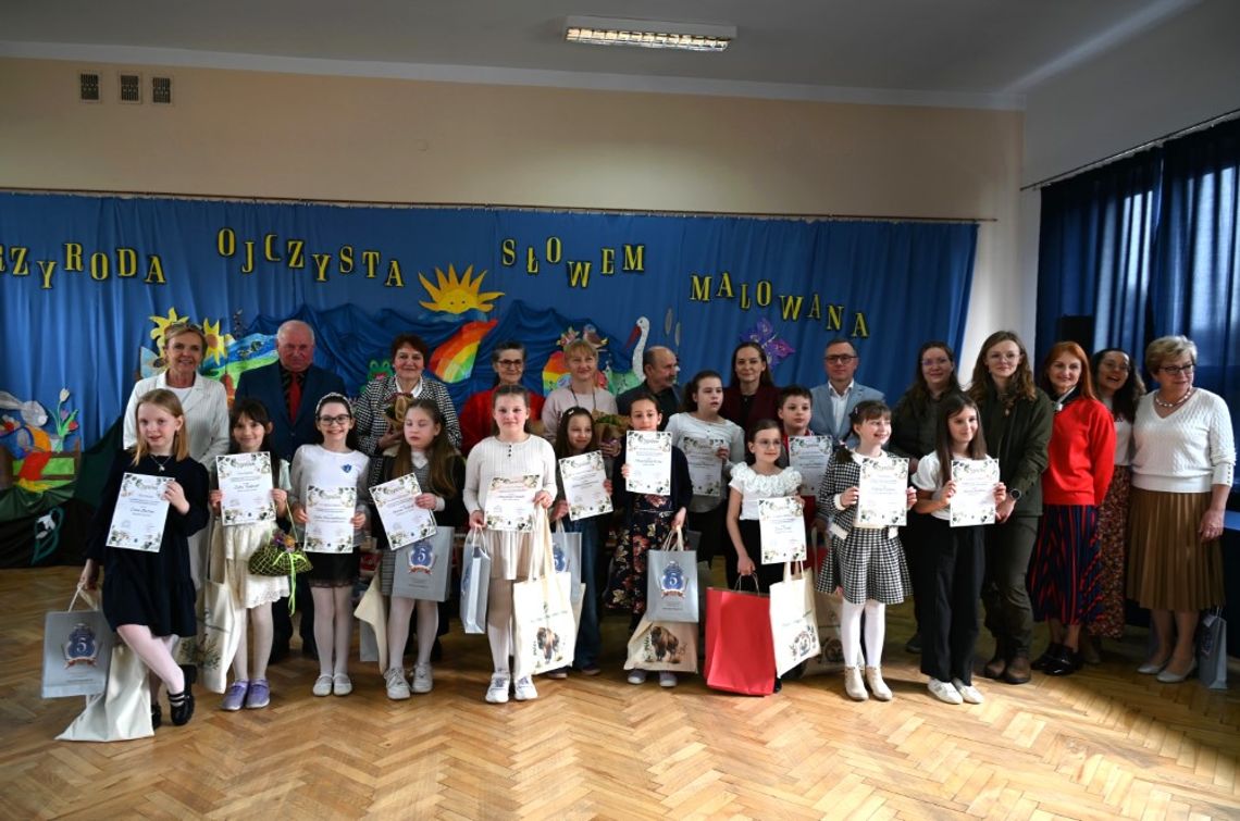 „Przyroda ojczysta słowem malowana” – konkurs poezji przyrodniczej