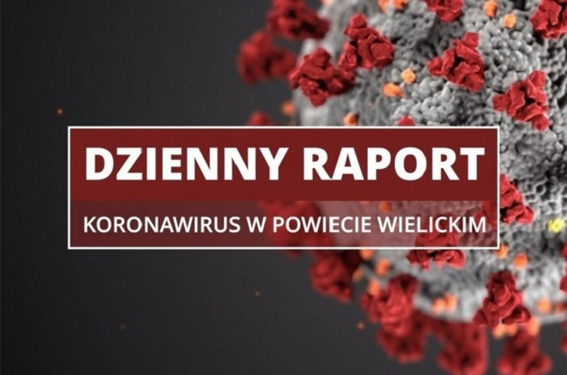RAPORT DZIENNY 29.10.2020 o koronawirusie na terenie Powiatu Wielickiego