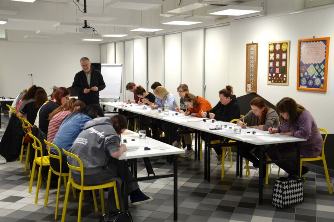 Słowa, które zostają – za nami magiczna sobota z kaligrafią! Słowa, które zostają – za nami magiczna sobota z kaligrafią!