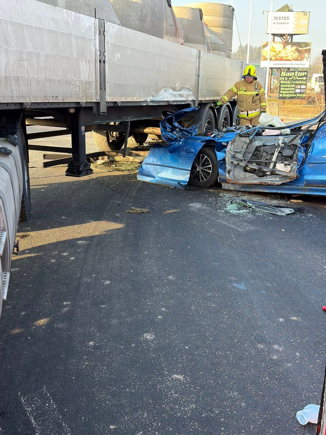 Śmiertelny wypadek przy granicy ze Słowacją