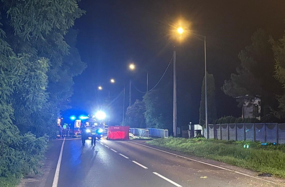 Śmiertelny wypadek w Bulowicach. Zginął 27-letni motocyklista