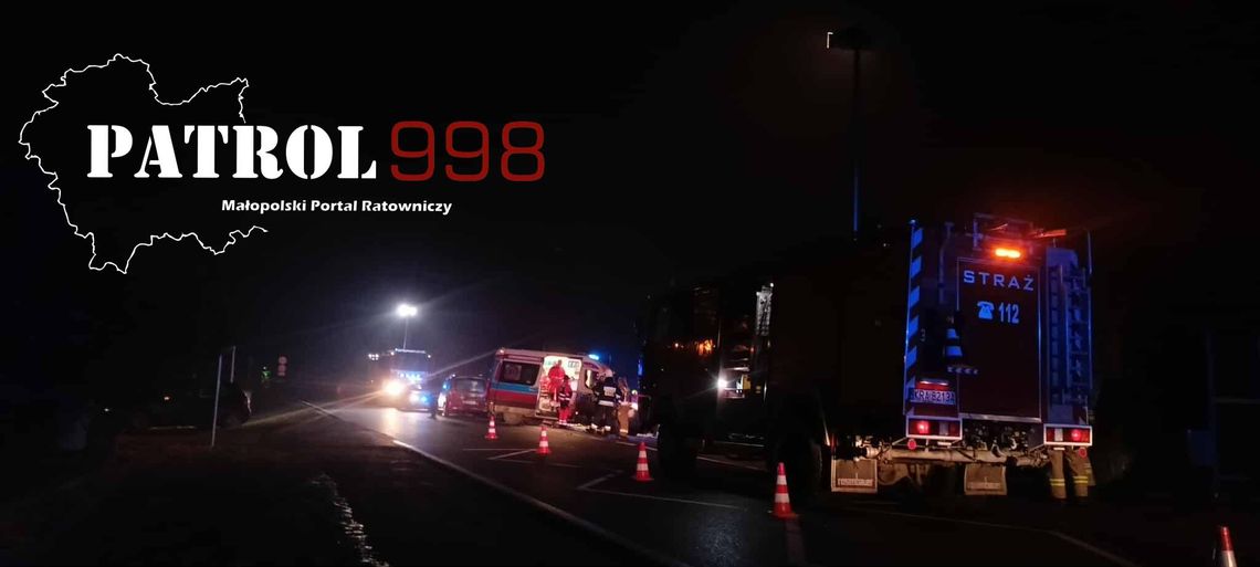 Śmiertelny wypadek w Czernichowie, doszło do potrącenia pieszej