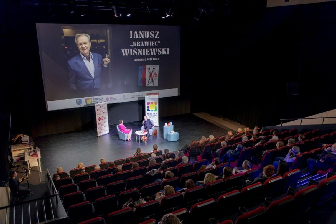 Spotkanie z Januszem Krawcem Wiśniewskim w Wieliczce