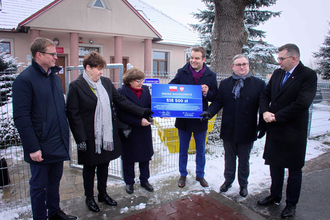 Środki z rezerwy ogólnej budżetu państwa dla gminy Niepołomice