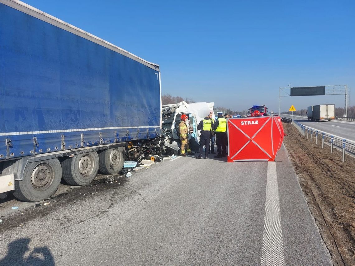 Tragiczne zdarzenie na drodze ekspresowej S19