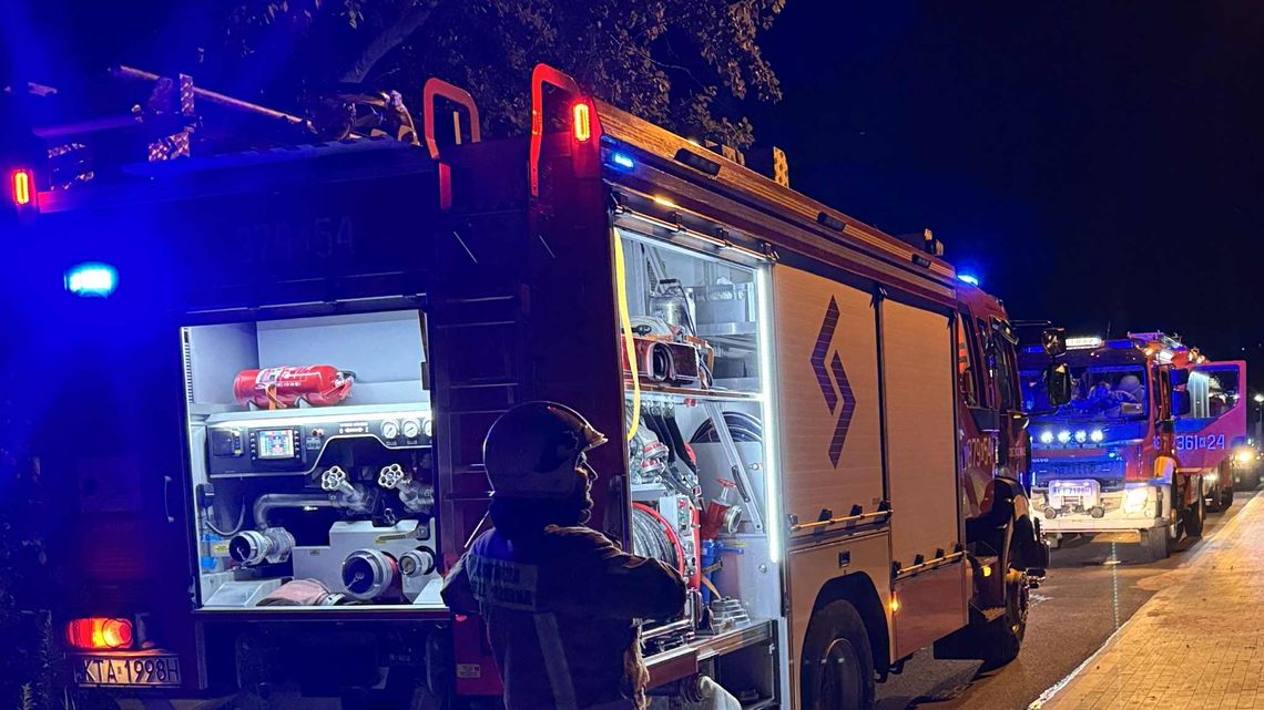 Tragiczny wypadek w Krakowie. Zwęglone ciało w samochodzie Tragiczny wypadek w Krakowie. Zwęglone ciało w samochodzie