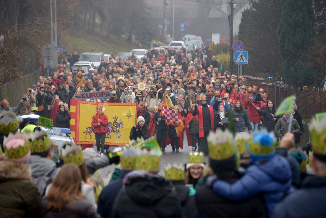 Ulicami Bochni przeszedł Orszak Trzech Króli