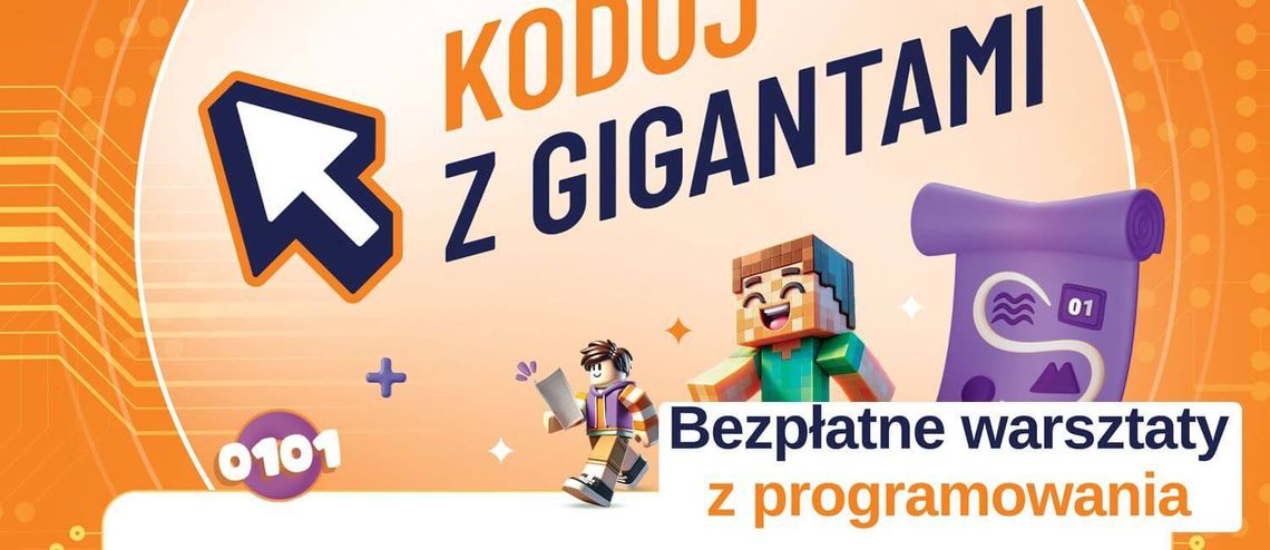 Wieliczka. Giganci Programowania zapraszają na bezpłatną naukę programowania!