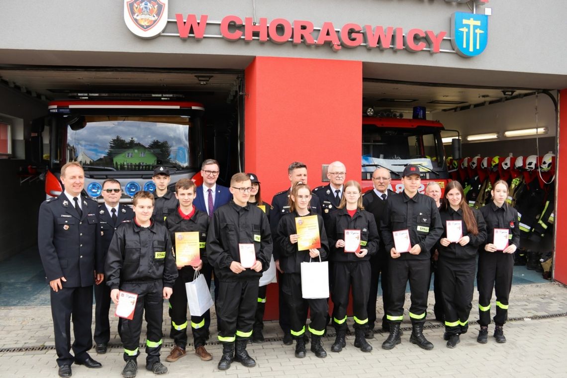 Wieliczka. Ogólnopolski Turniej Wiedzy Pożarniczej "Młodzież Zapobiega Pożarom"