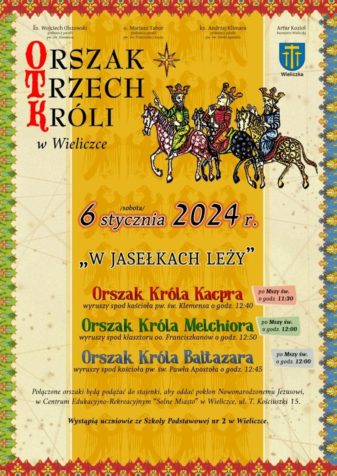 Wieliczka. Orszak Trzech Króli