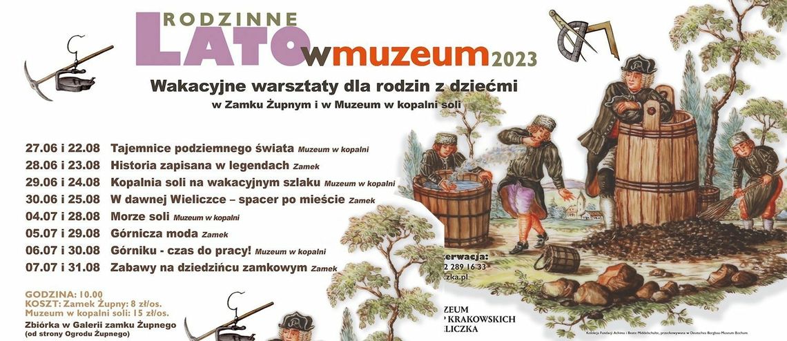 Wieliczka. Rodzinne Lato w Muzeum 2023